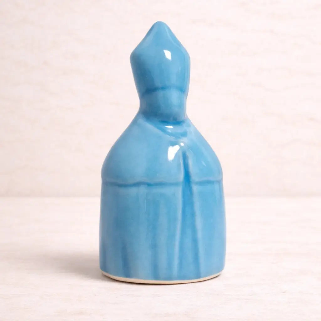 San Gennaro Stilizzato in Ceramica di Vietri - 15 cm